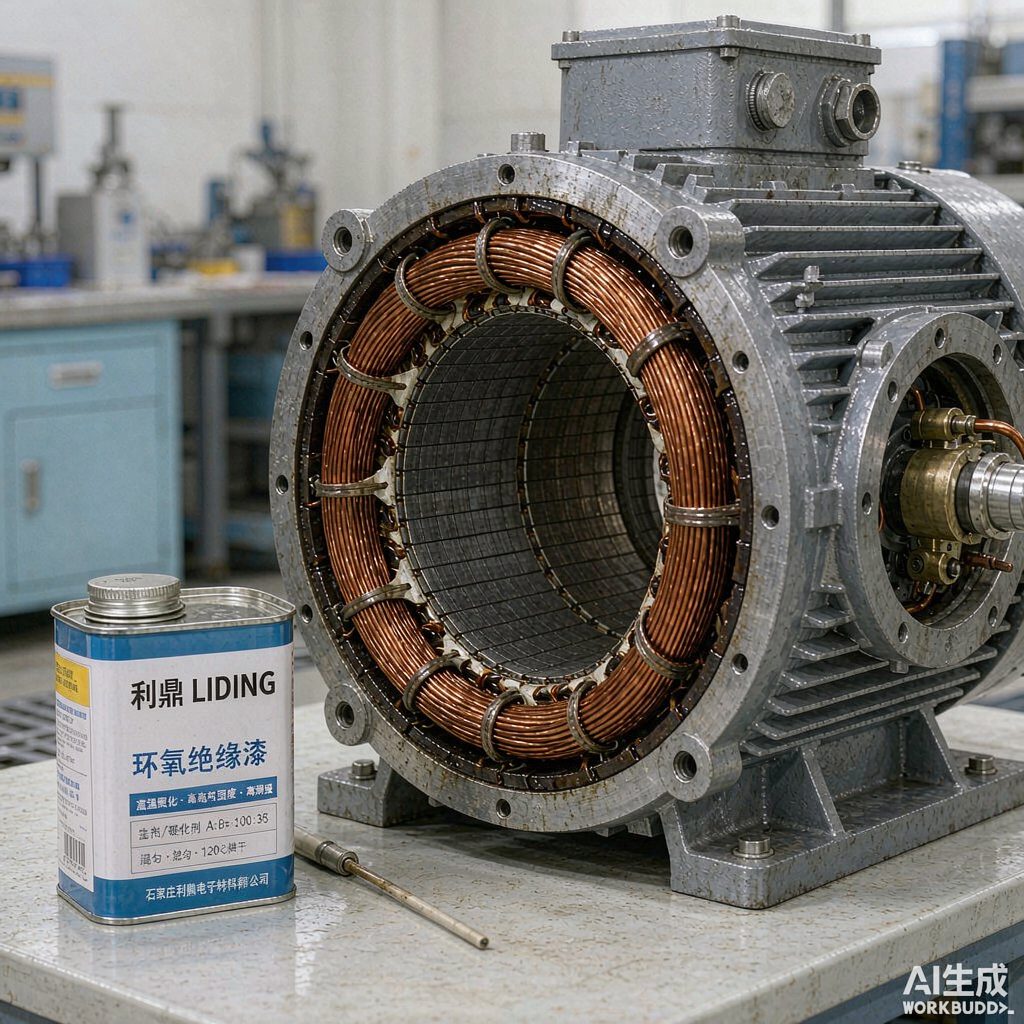 成品电机与绝缘漆