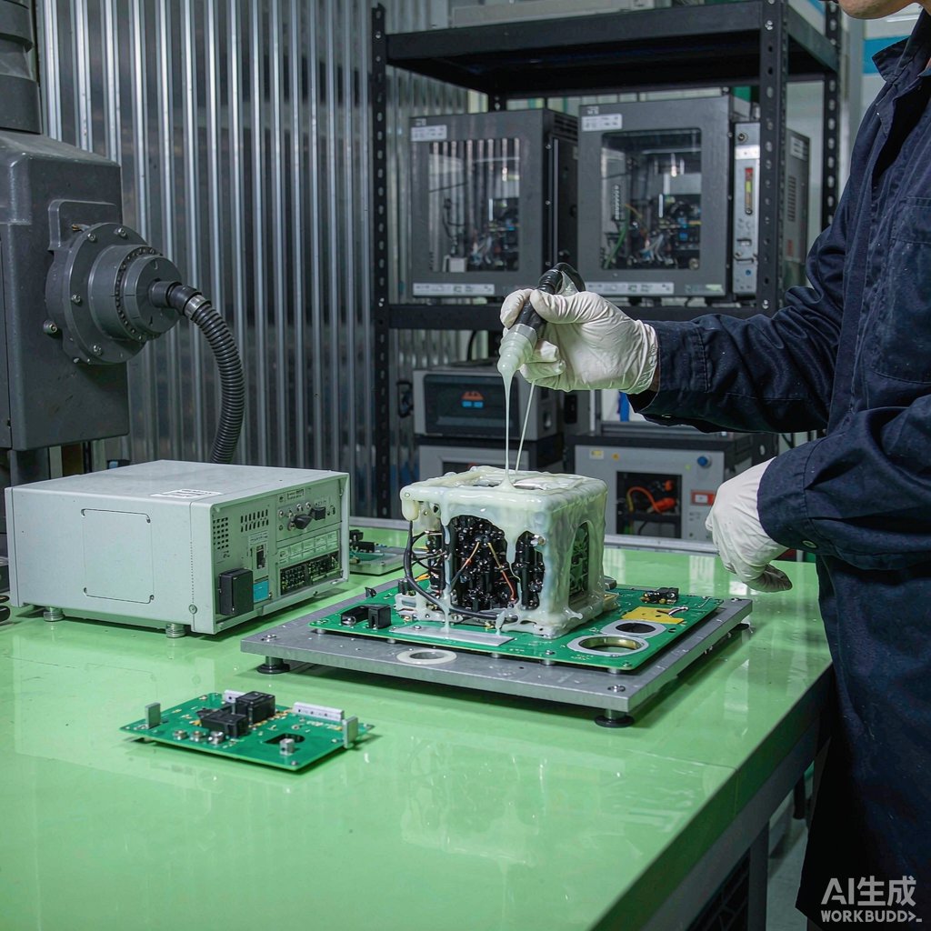 车间环氧灌封施工:电源模块与电路板灌封场景